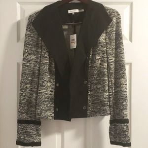 Calvin Klein Grey/black/white blazer/jacket
